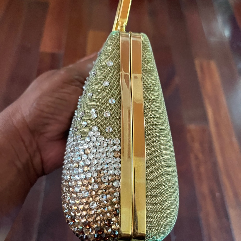 Glamorous Jimmy Crystal New York Clutch. NWOT - Picture 2 of 8